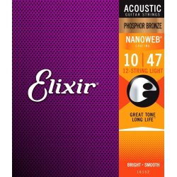 Elixir 16152 12-string Light .010-47