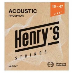 HENRY’S HAP1047 Acoustic Phosphor - 010“ - 047“